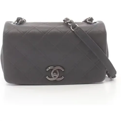 Pre-owned Leather chanel-bags , female, Sizes: ONE SIZE - Chanel Vintage - Modalova