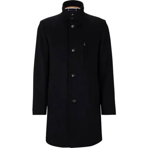 Slim-Fit Wool-Cashmere Coat , male, Sizes: 4XL - Hugo Boss - Modalova