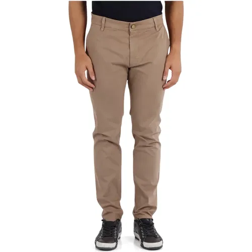 Slim Fit Chino Hose aus Stretch-Baumwolle , Herren, Größe: W33 - Jeckerson - Modalova