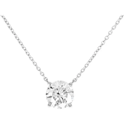 Pre-owned Platinum necklaces , female, Sizes: ONE SIZE - Tiffany & Co. Pre-owned - Modalova