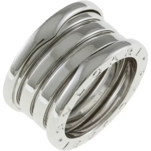 Pre-owned Silver rings , female, Sizes: ONE SIZE - Bvlgari Vintage - Modalova