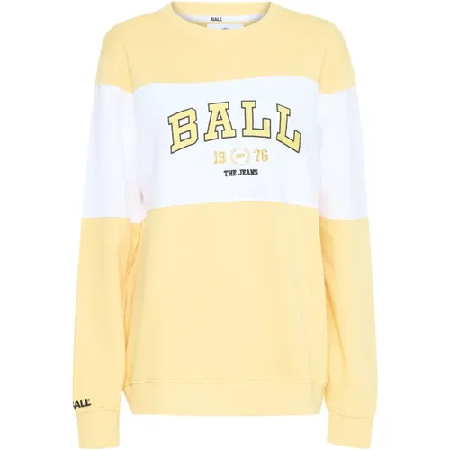 Sunset Sweatshirt J. Montana Style , female, Sizes: M, L, S, XL, 2XL - Ball - Modalova