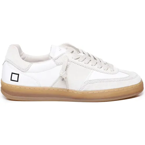 Calfskin Sporty Sneakers , male, Sizes: 10 UK, 7 UK, 11 UK, 6 UK, 8 UK, 9 UK - D.a.t.e. - Modalova