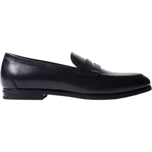 Handgefertigte Italienische Penny Loafers , Herren, Größe: 41 EU - Scarosso - Modalova