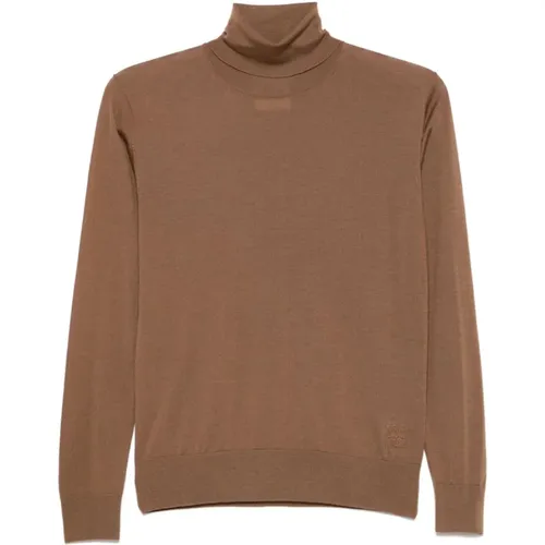 Wüsten Turtleneck Pullover , Damen, Größe: M - Semicouture - Modalova