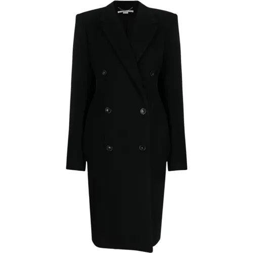 Timeless Double-Breasted Coat , female, Sizes: 2XS, XS - Stella Mccartney - Modalova