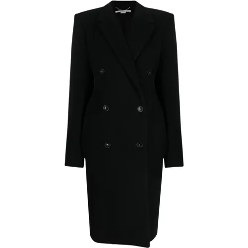 Timeless Double-Breasted Coat , female, Sizes: XS - Stella Mccartney - Modalova