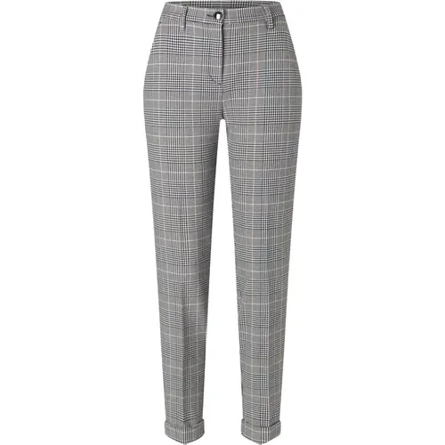 Chino Hose mit Bistretch Design , Damen, Größe: S - MAC - Modalova