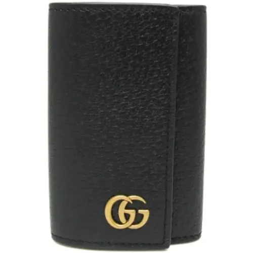 Pre-owned Leather key-holders , female, Sizes: ONE SIZE - Gucci Vintage - Modalova