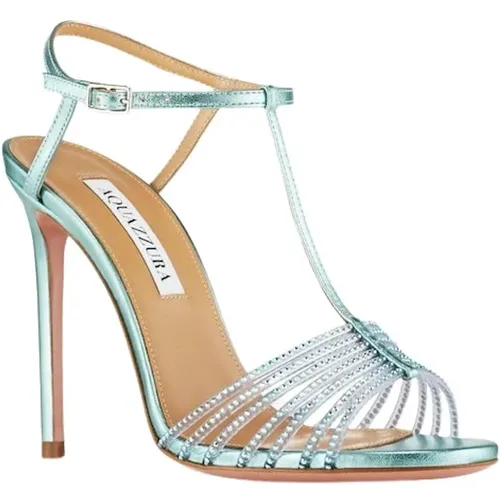 Elegant High Heel Sandals , female, Sizes: 5 UK, 4 1/2 UK, 7 UK, 5 1/2 UK, 3 UK - Aquazzura - Modalova