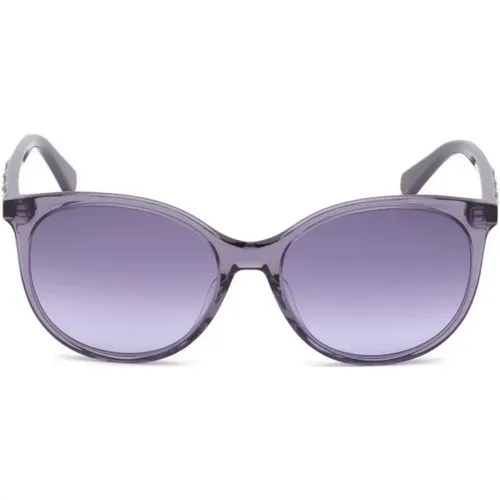 Viola Kunststoff Sonnenbrille Sk-0223-78Z - Swarovski - Modalova