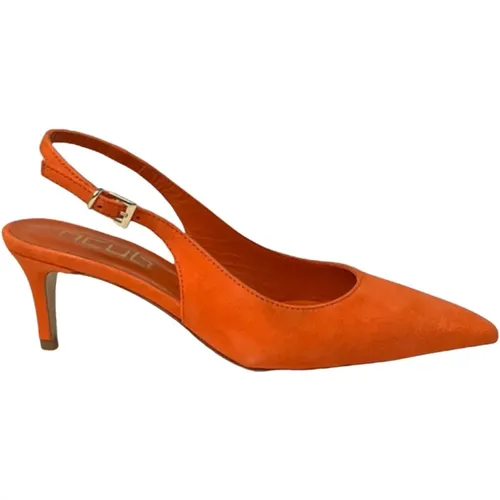 High Heel Pumps Decollete Shoes , female, Sizes: 3 UK, 4 UK - Ncub - Modalova