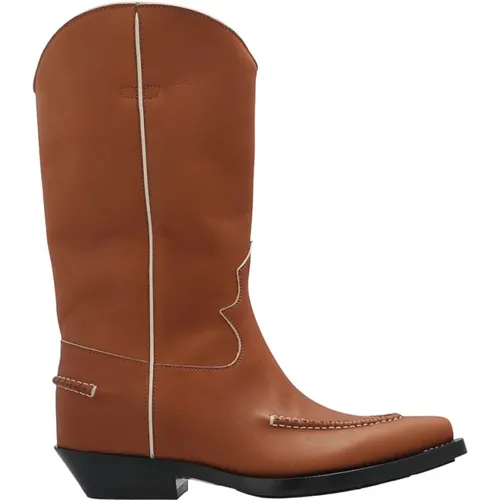 Fox Boots , female, Sizes: 4 UK, 3 UK - Chloé - Modalova