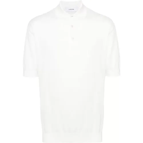 Weiße T-Shirts & Polos für Männer , Herren, Größe: M - Lardini - Modalova