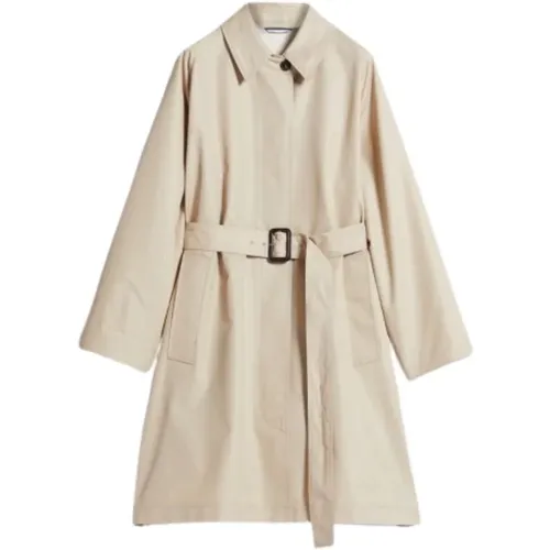 Classic Waterproof Cotton Trench Coat , female, Sizes: L - Max Mara - Modalova