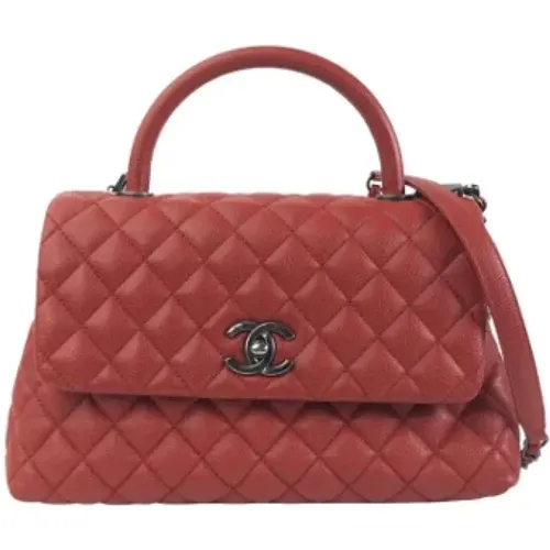 Pre-owned Leather chanel-bags , female, Sizes: ONE SIZE - Chanel Vintage - Modalova