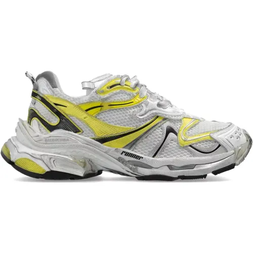 ‘Runner 2’ sports shoes , male, Sizes: 6 UK, 10 UK, 9 UK, 7 UK, 8 UK, 11 UK - Balenciaga - Modalova