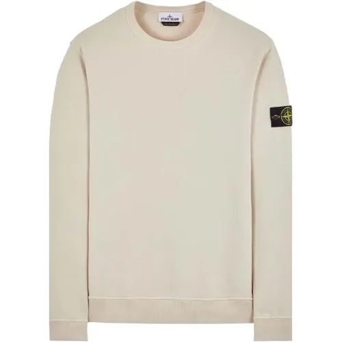 Gerippter Pullover in Sandfarbe - Stone Island - Modalova