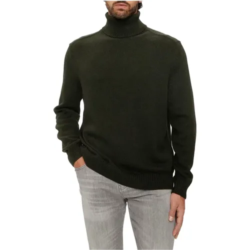 Grüner Wollpullover , Herren, Größe: S - Armani Exchange - Modalova