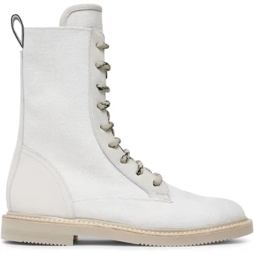 Elegant Leather Boots , female, Sizes: 4 1/2 UK - BRUNELLO CUCINELLI - Modalova