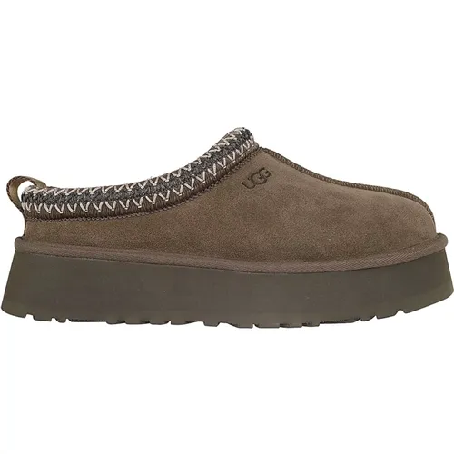 Gemütliche Lammfell Hausschuhe , Damen, Größe: 40 EU - Ugg - Modalova