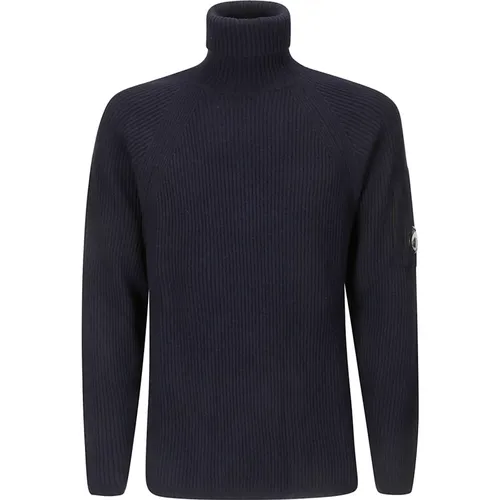 Lambswool Roll Neck Knit Sweater , male, Sizes: L, M - C.P. Company - Modalova