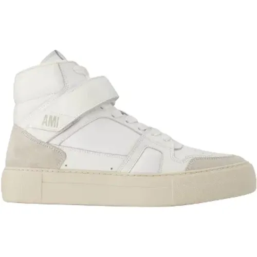 Leather sneakers , female, Sizes: 3 UK - Ami Paris - Modalova