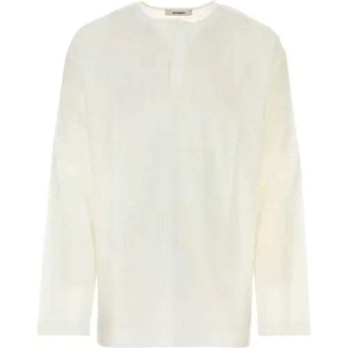 Weiße Baumwoll Amelie T-Shirt - Gimaguas - Modalova