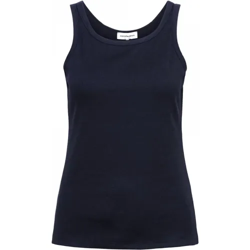 Geripptes Basic-Singlet , Damen, Größe: XS - &Co Woman - Modalova