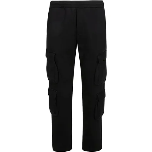 Cargo Sweatpants mit elastischem Bund , Herren, Größe: L - BARROW - Modalova