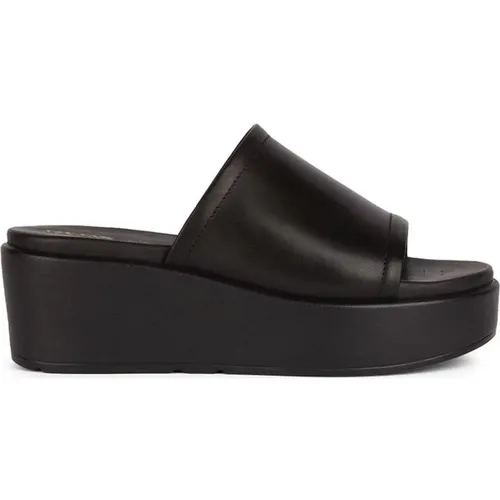Flat Sandals for Women , female, Sizes: 5 UK, 6 UK - Geox - Modalova