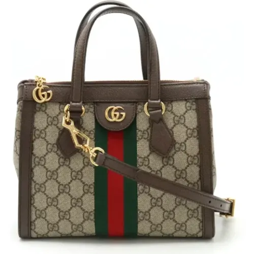 Pre-owned Leather gucci-bags , female, Sizes: ONE SIZE - Gucci Vintage - Modalova