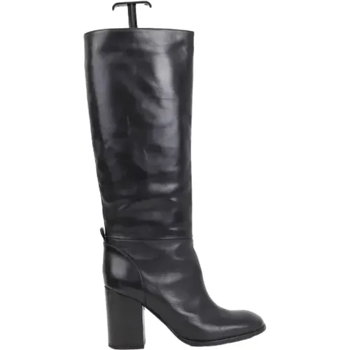 Pre-owned Leather boots , female, Sizes: 5 UK - Jil Sander Pre-owned - Modalova