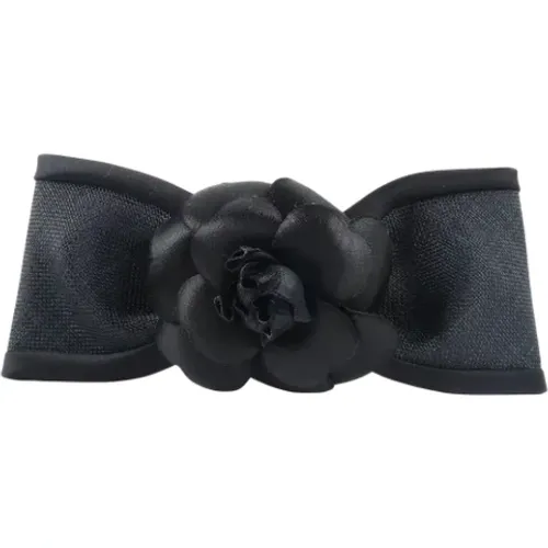 Pre-owned Satin hair-accessories , female, Sizes: ONE SIZE - Chanel Vintage - Modalova