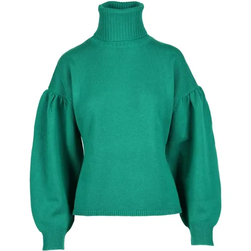 Wolle Kaschmir Strickpullover , Damen, Größe: XL - Max Mara - Modalova