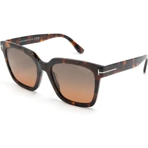 Ft0952 52H Sunglasses , unisex, Sizes: 55 MM - Tom Ford - Modalova