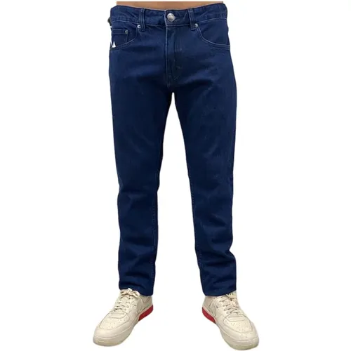 Alltags Denim Stil , Herren, Größe: W32 - Sun68 - Modalova