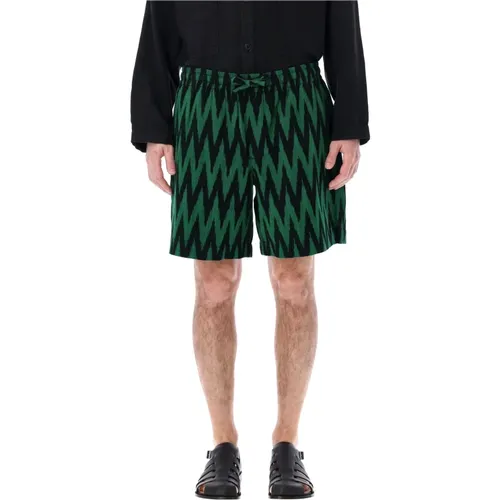 Mens Clothing Shorts Black Ss24 , male, Sizes: S - YMC You Must Create - Modalova