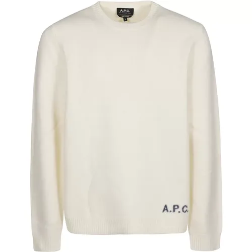 Cozy Knit Sweater , male, Sizes: M - A.p.c. - Modalova