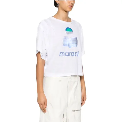 Womens Clothing T-Shirts Polos Ss24 , female, Sizes: S - Isabel Marant Étoile - Modalova