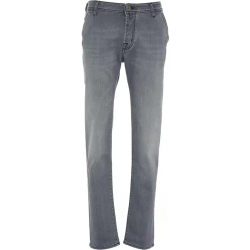 Grey Ss24 Mens Jeans , male, Sizes: W34 - Jacob Cohën - Modalova