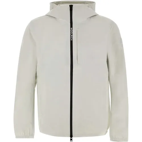 Weiße Jacken für Männer , Herren, Größe: XL - Woolrich - Modalova