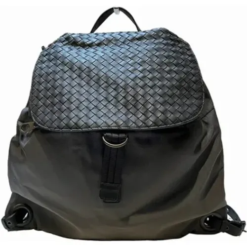 Pre-owned Fabric backpacks , female, Sizes: ONE SIZE - Bottega Veneta Vintage - Modalova