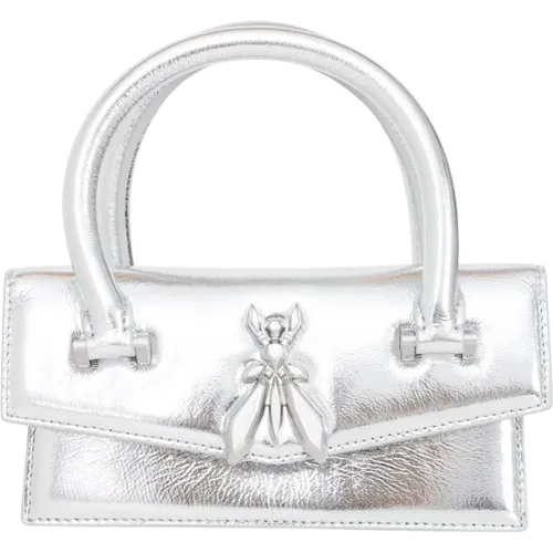 Fly Bambi Silberne Handtasche - PATRIZIA PEPE - Modalova