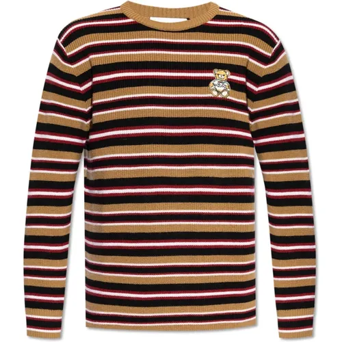 Gestreifter Pullover Moschino - Moschino - Modalova