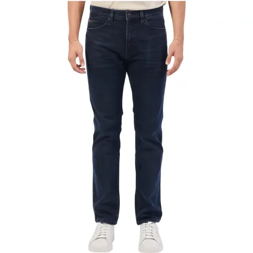 Blaue Skinny Fit Denim Jeans , Herren, Größe: W31 - Hugo Boss - Modalova