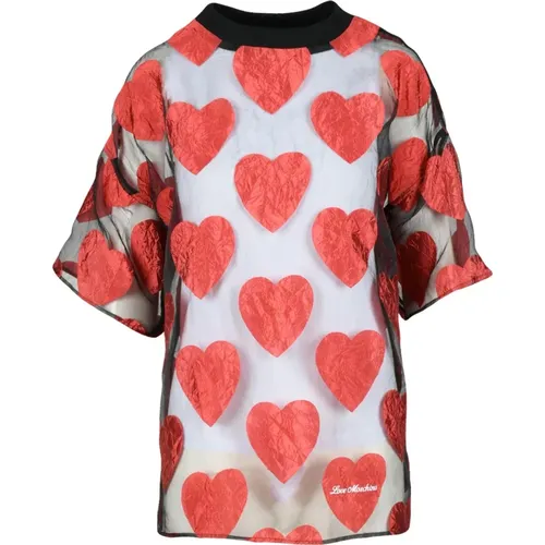 Maglia , Damen, Größe: M - Love Moschino - Modalova