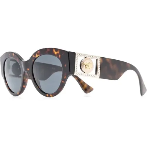 Ve4438B 10887 Sunglasses , female, Sizes: 52 MM - Versace - Modalova