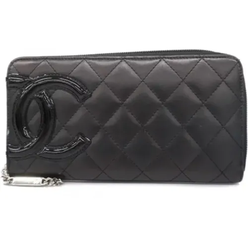 Pre-owned Leather wallets , female, Sizes: ONE SIZE - Chanel Vintage - Modalova