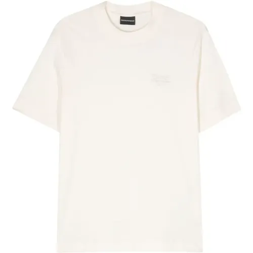 Stylish T-shirts and Polos Collection , male, Sizes: L, M, S - Emporio Armani - Modalova